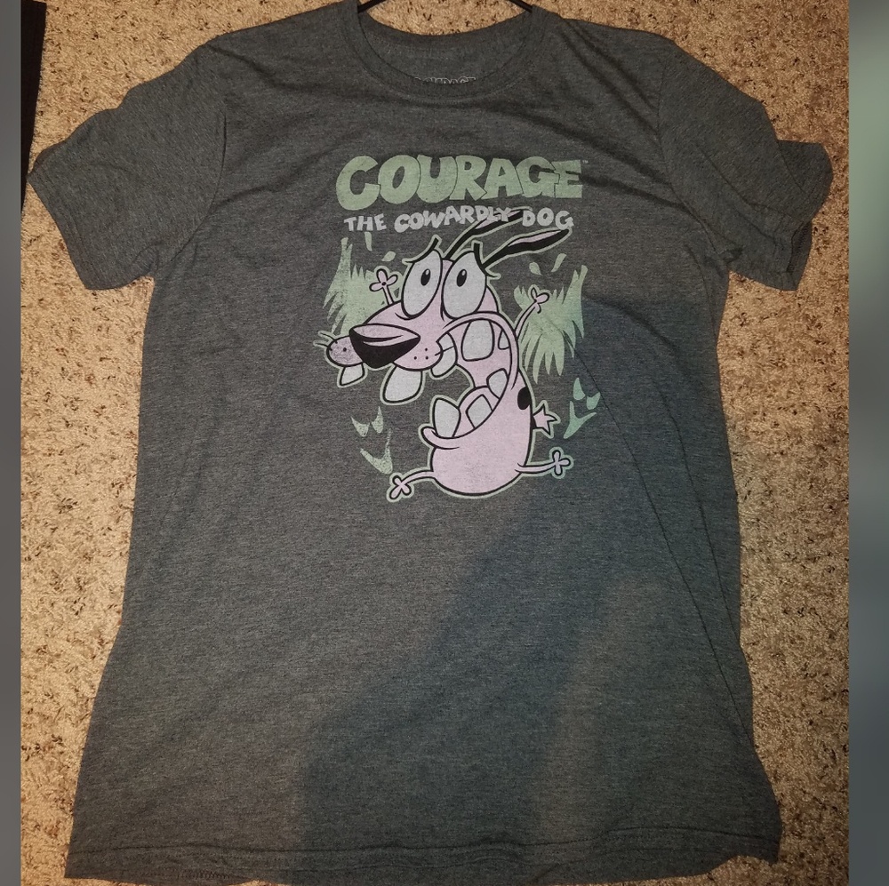 Courage The Cowardly Dog ! 🖤🐶👻